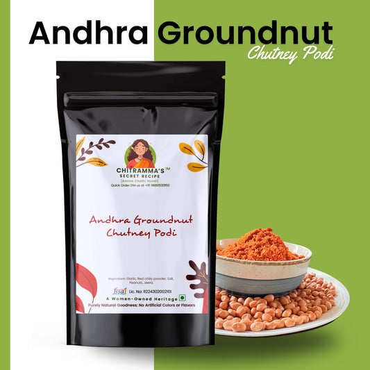 Andhra Groundnut Chutney Podi