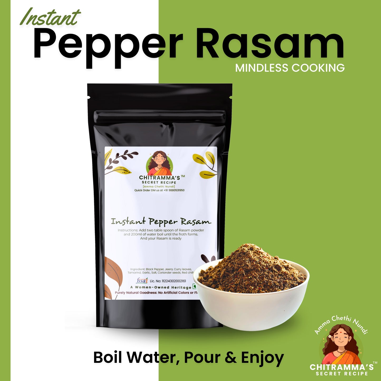 Instant Pepper Rasam