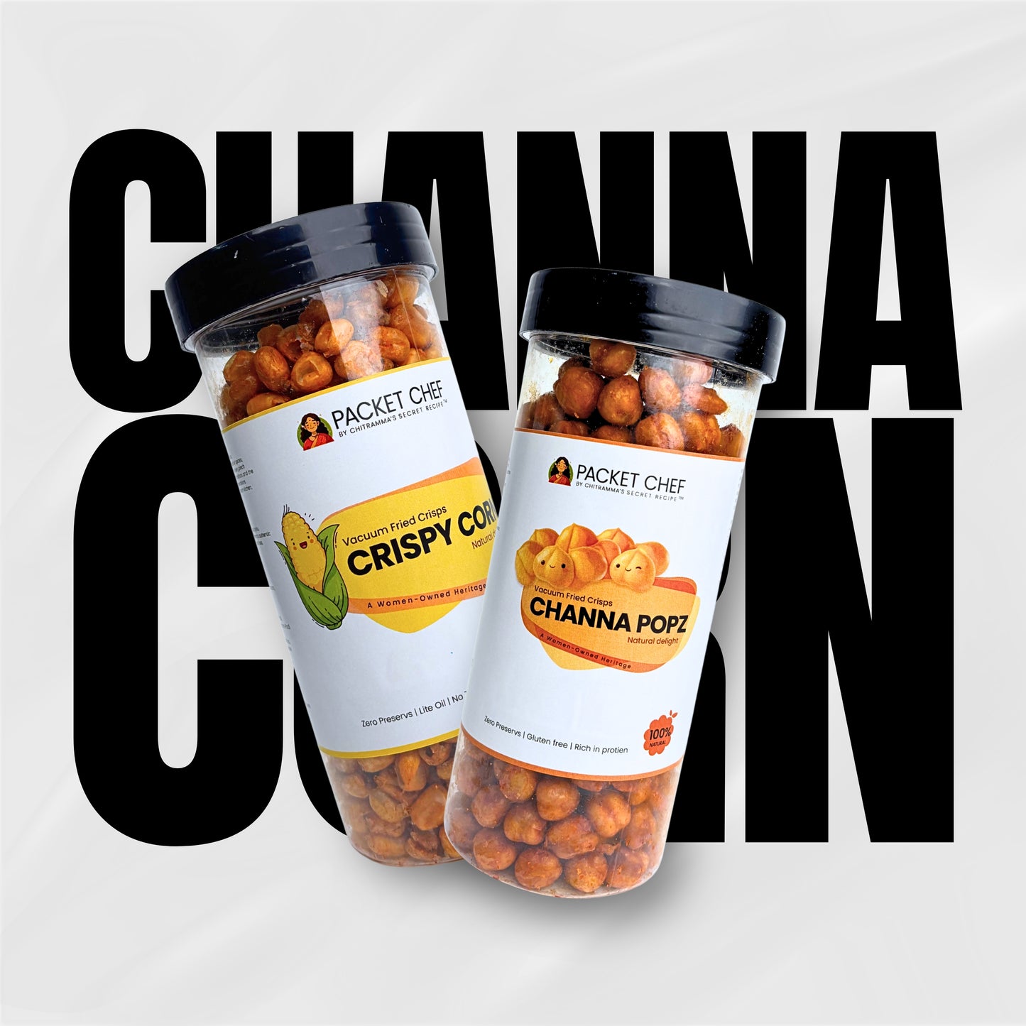 Channa Popz & Crispy Corn