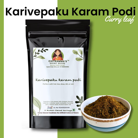 Karivepaku Karam Podi