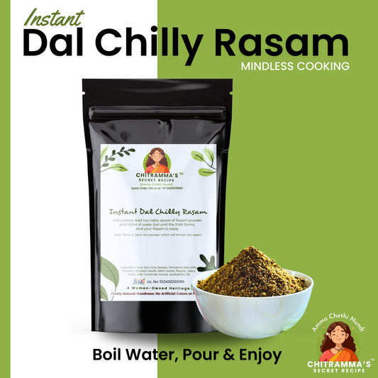 Instant Dal Chilly Rasam