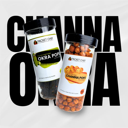 Channa Popz & Okra Popz