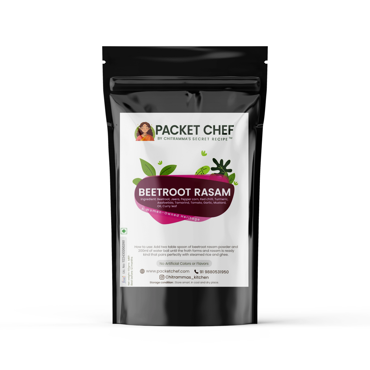 Instant Beetroot Rasam